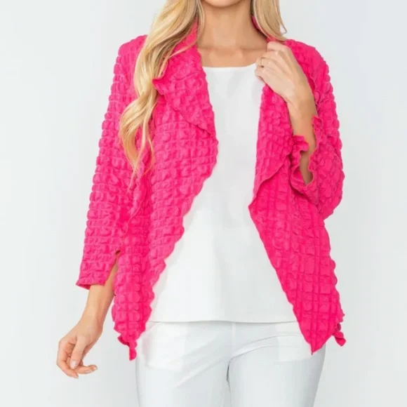 IC Collection Lime Sleeveless High Neck Textured Dress Merrow jacket XS - Picture 4 of 12